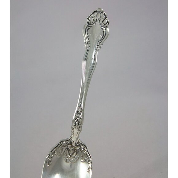 Simeon L & George H Rogers Silverplate Sugar Spoon and Twisted Butter Spreader - Picture 9 of 12